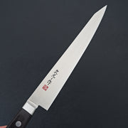 Morihei Hisamoto INOX Sujihiki 240mm Pakka Handle-Hitohira-Carbon Knife Co