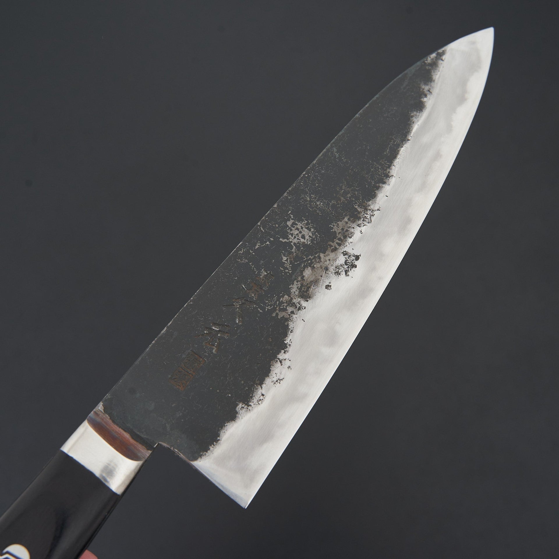 Morihei Hisamoto Kurouchi White #1 Gyuto 180mm Pakka Handle (Fine Finish)-Hitohira-Carbon Knife Co