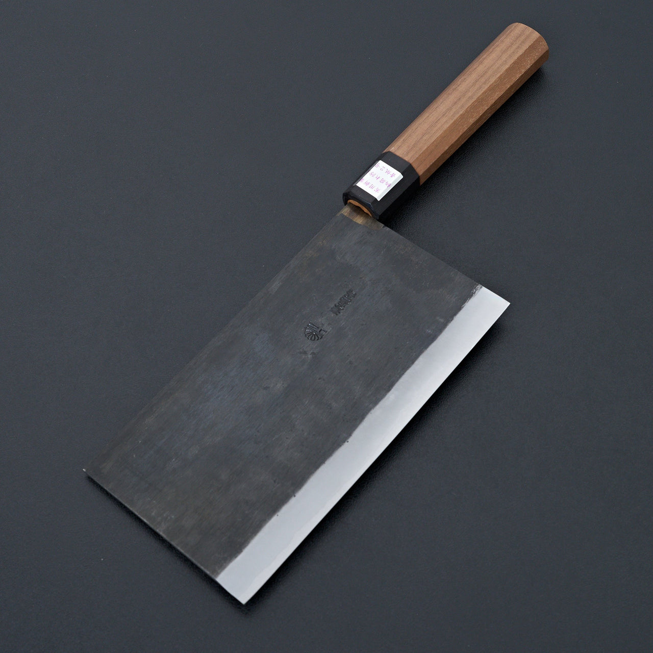 Moritaka Cleaver 190mm Walnut Handle-Knife-Moritaka-Carbon Knife Co