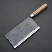 Moritaka Cleaver 210mm Walnut Handle-Knife-Moritaka-Carbon Knife Co