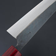 Muneishi Blue #2 Damascus Kiritsuke Gyuto 210mm-Knife-Muneishi-Carbon Knife Co