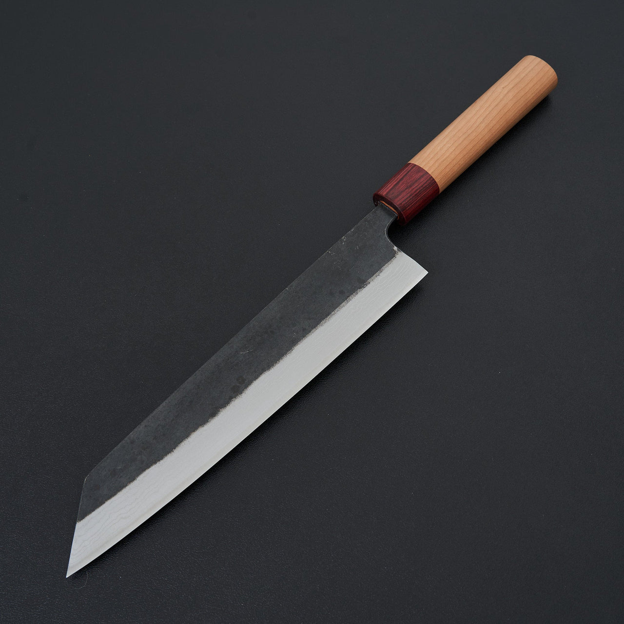 Muneishi Blue #2 Damascus Kiritsuke Gyuto 240mm-Knife-Muneishi-Carbon Knife Co
