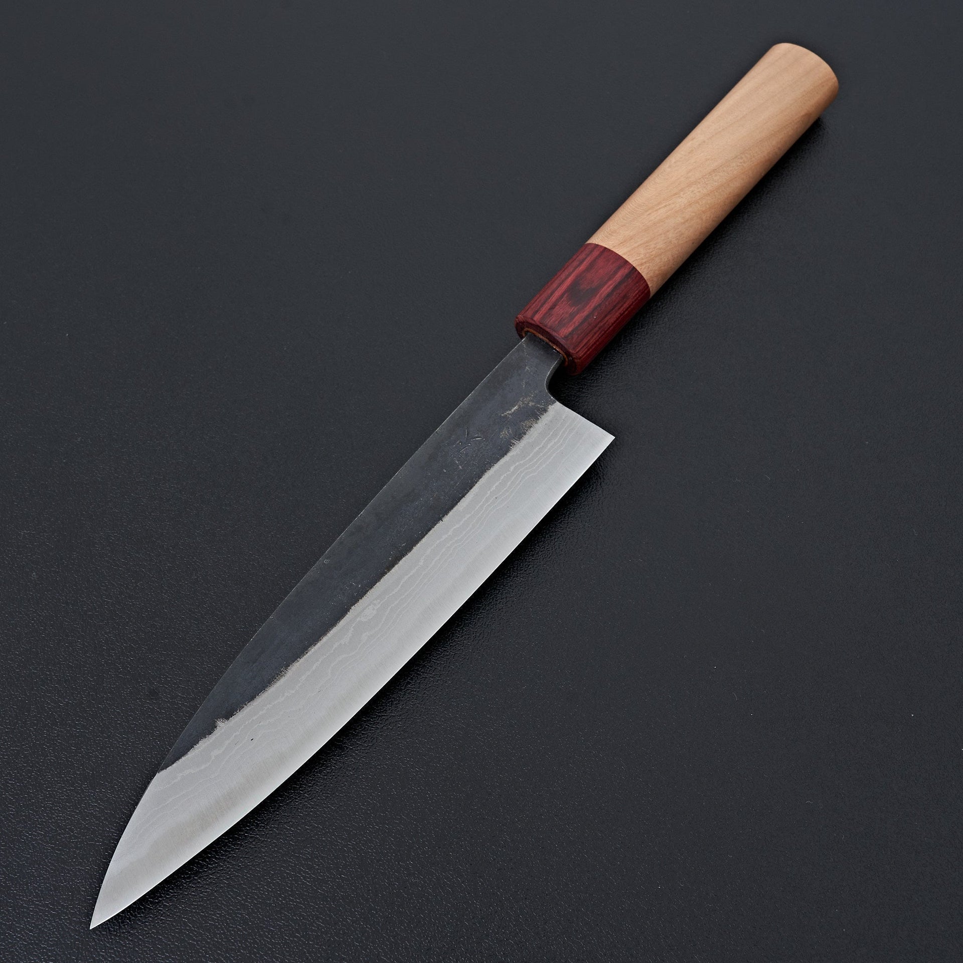 Muneishi Blue #2 Damascus Petty 150mm-Knife-Muneishi-Carbon Knife Co