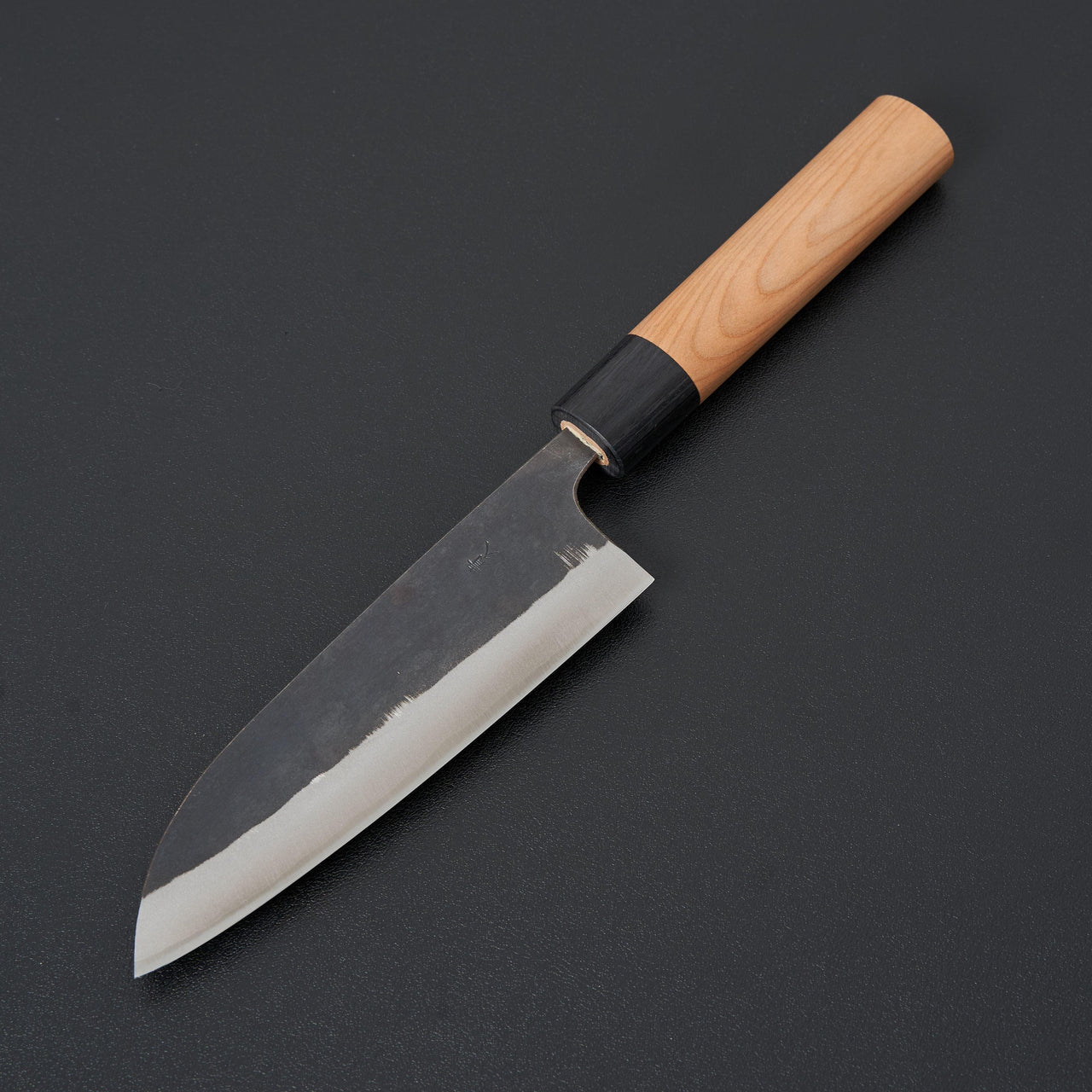 Muneishi Blue #2 Stainless Clad Santoku 150mm-Knife-Muneishi-Carbon Knife Co