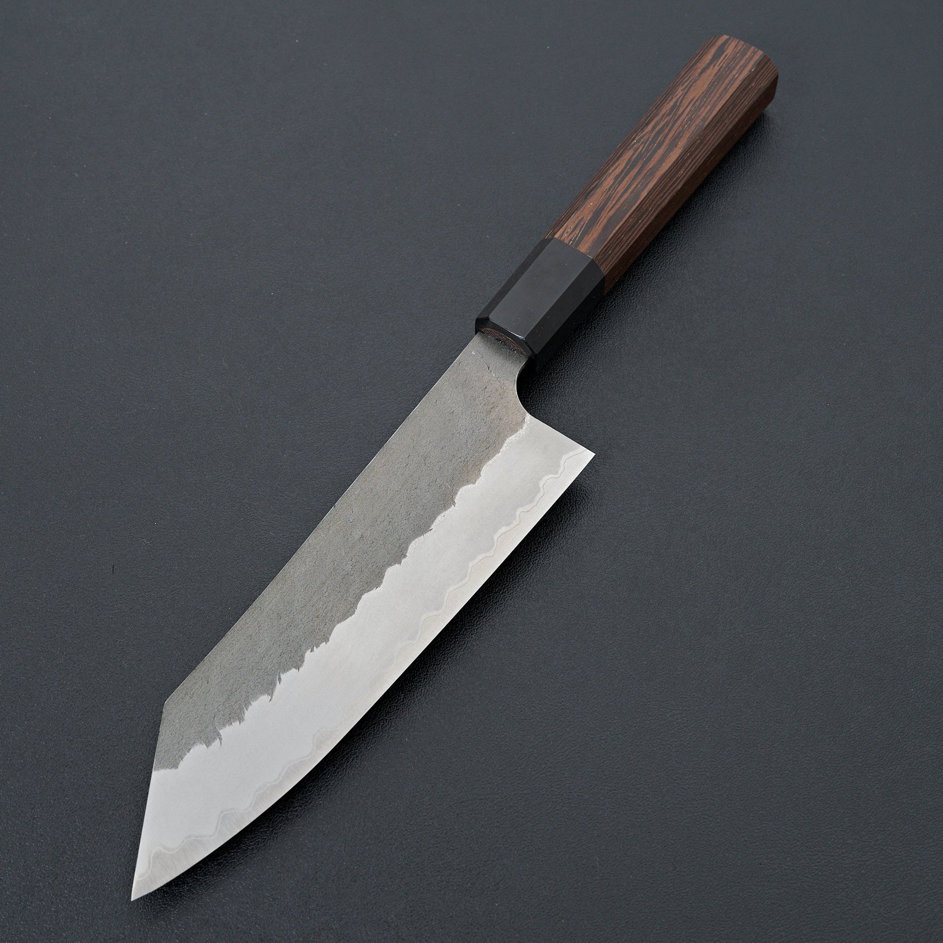 Nigara Hamono AS Migaki Tsuchime Bunka 180mm-Knife-Handk-Carbon Knife Co