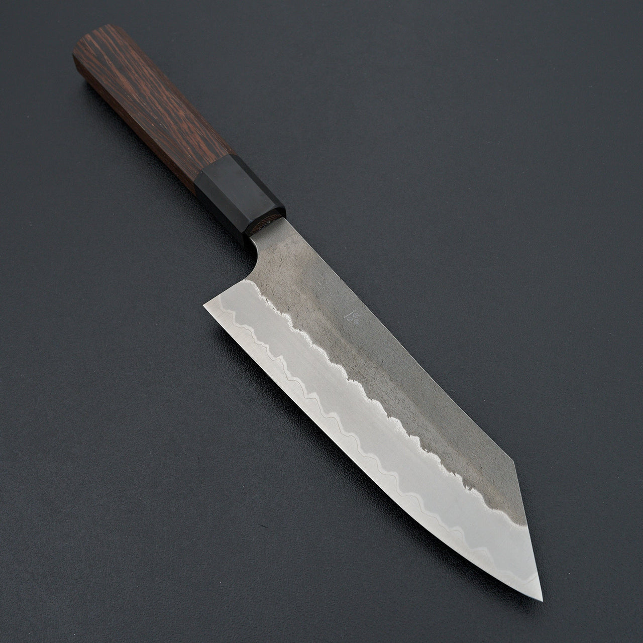 Nigara Hamono AS Migaki Tsuchime Bunka 180mm-Knife-Handk-Carbon Knife Co