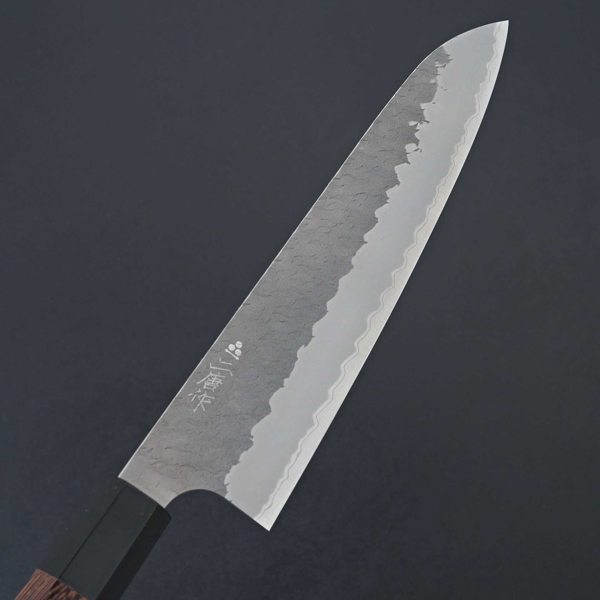 Nigara Hamono AS Migaki Tsuchime Gyuto 240mm-Knife-Handk-Carbon Knife Co