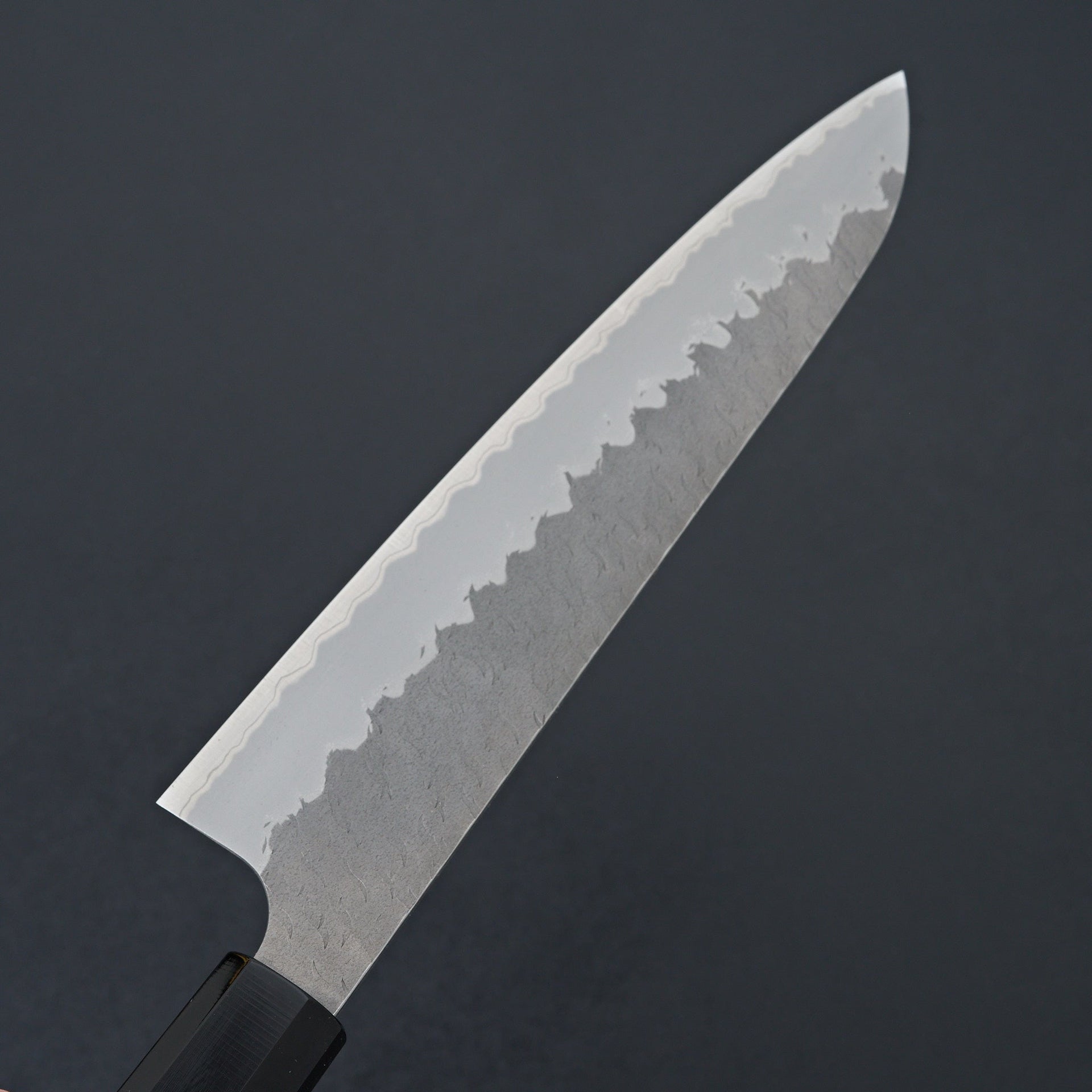 Nigara Hamono AS Migaki Tsuchime Gyuto 240mm-Knife-Handk-Carbon Knife Co