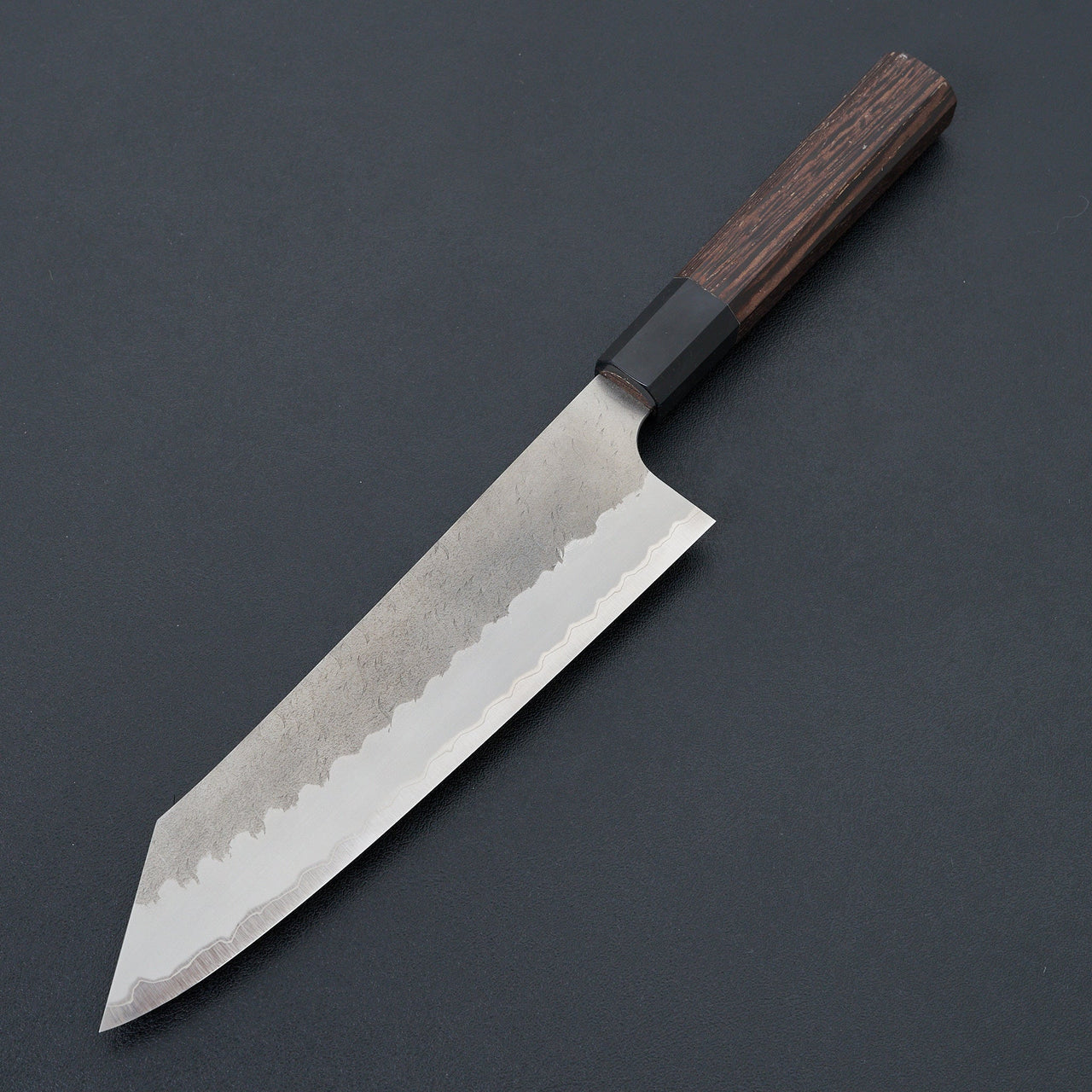 Nigara Hamono AS Migaki Tsuchime Kiritsuke Gyuto 210mm-Knife-Handk-Carbon Knife Co