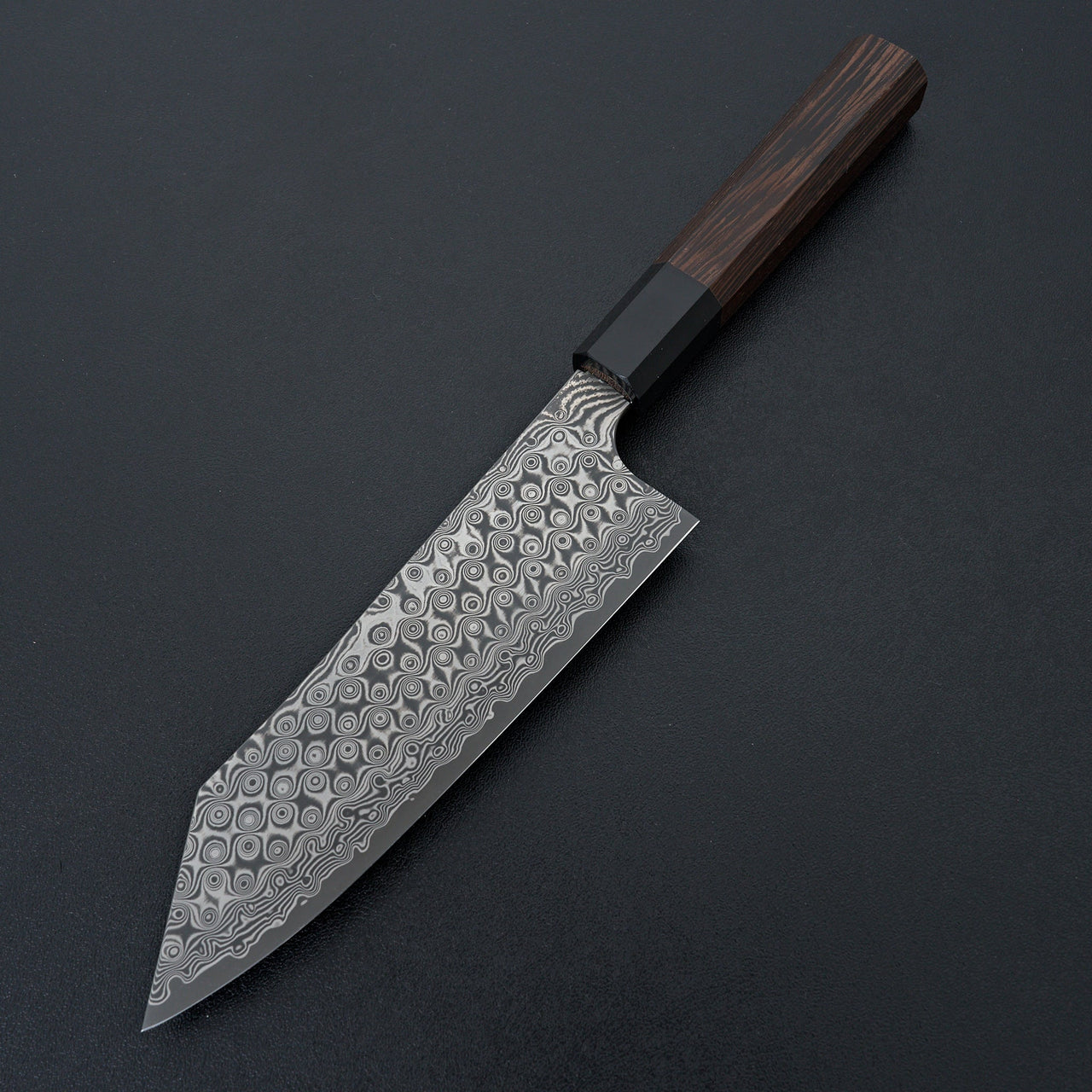 Nigara Hamono Anmon SG2 Damascus Bunka 180mm-Knife-Handk-Carbon Knife Co