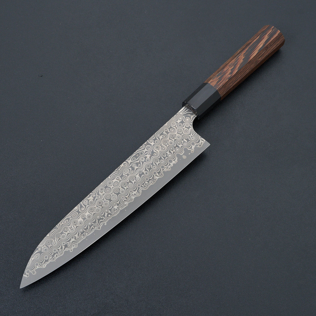 Nigara Hamono Anmon SG2 Damascus Gyuto 240mm-Knife-Handk-Carbon Knife Co