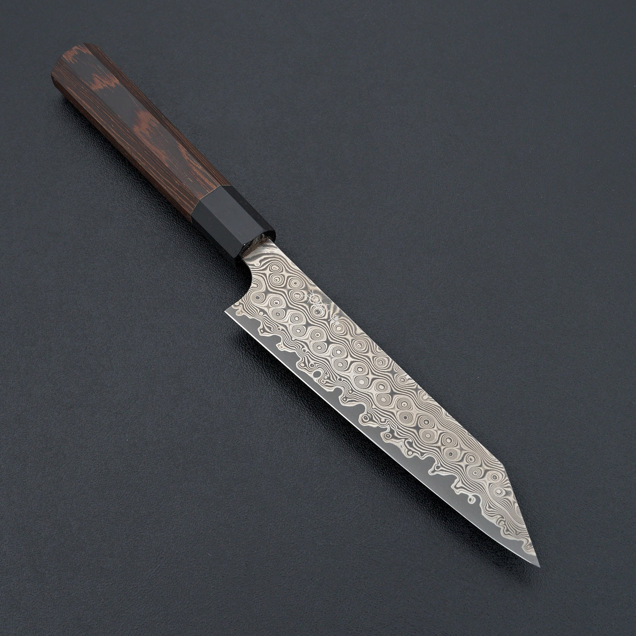 Nigara Hamono Anmon SG2 Damascus Kiritsuke Petty 150mm-Knife-Handk-Carbon Knife Co