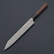 Nigara Hamono Anmon SG2 Damascus Kiritsuke Sujihiki 255mm-Knife-Handk-Carbon Knife Co