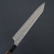 Nigara Hamono Anmon SG2 Damascus Kiritsuke Sujihiki 255mm-Knife-Handk-Carbon Knife Co