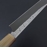 Nigara Hamono Blue 2 Kurozome Damascus Yanagiba 300mm-Knife-Handk-Carbon Knife Co