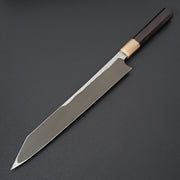 Nigara Hamono Blue 2 Kurozume Damascus Kiritsuke Yanagiba 270mm-Knife-Handk-Carbon Knife Co
