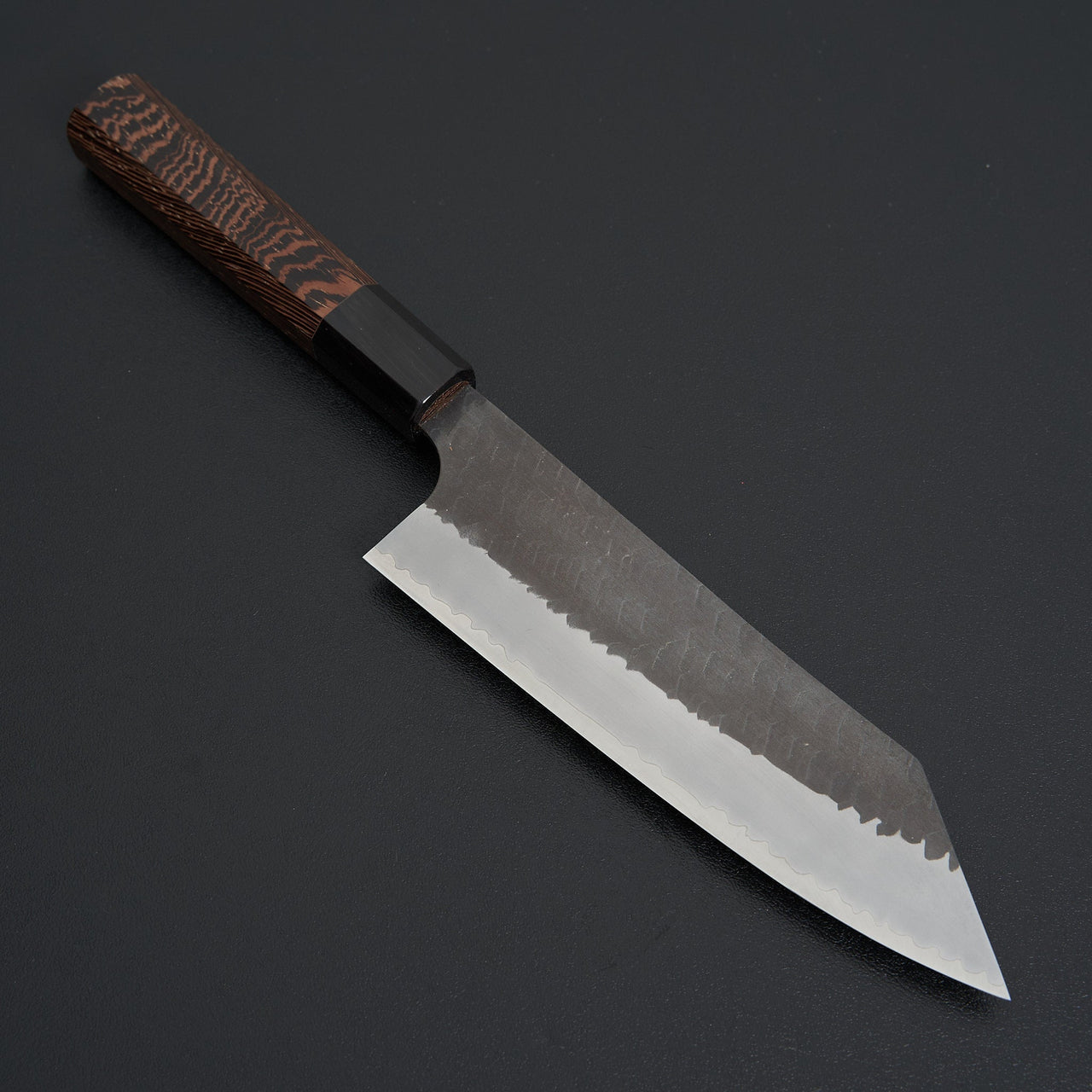 Nigara Hamono SG2 Kurouchi Tsuchime Bunka 180mm-Knife-Handk-Carbon Knife Co