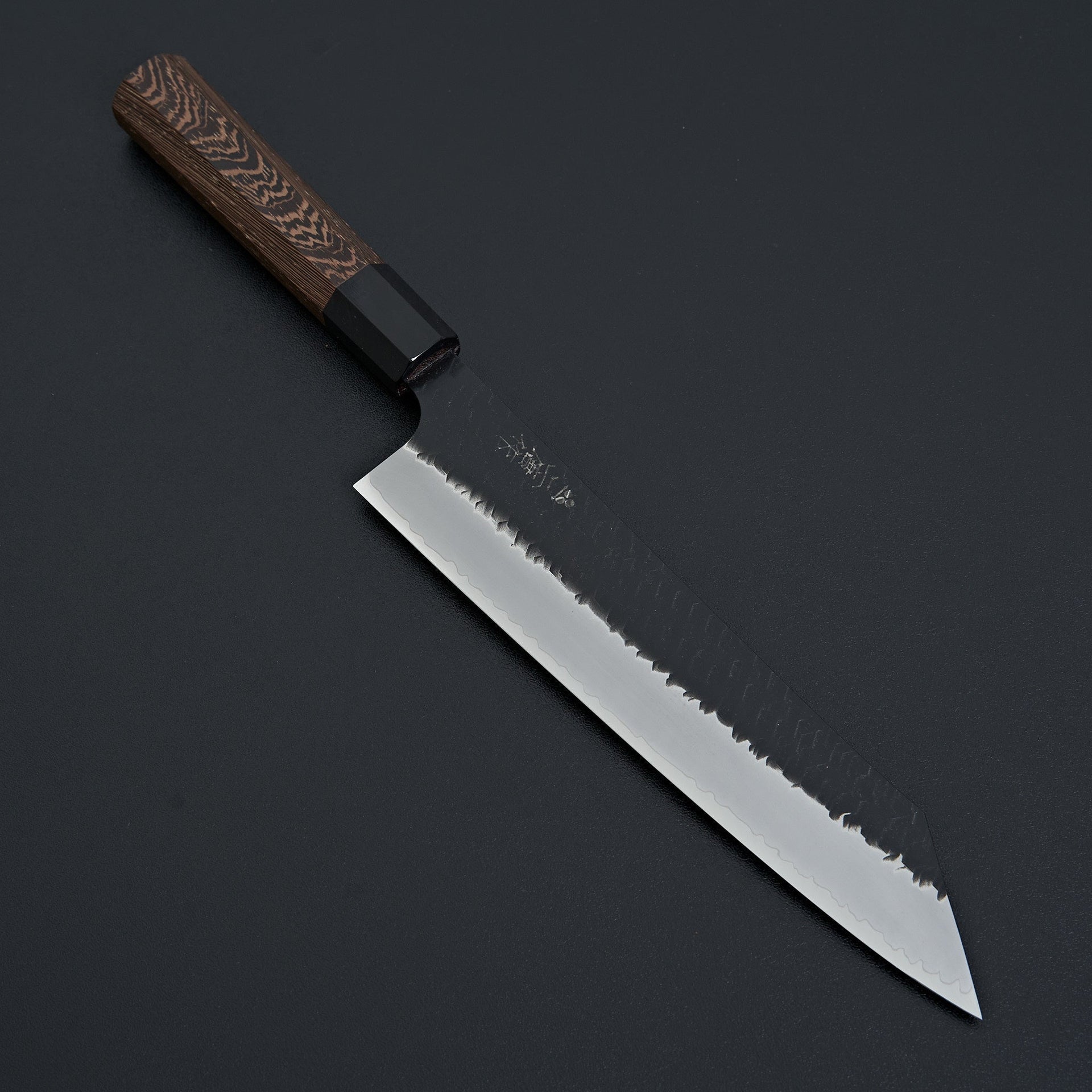 Nigara Hamono SG2 Kurouchi Tsuchime Kiritsuke Gyuto 240mm-Knife-Handk-Carbon Knife Co