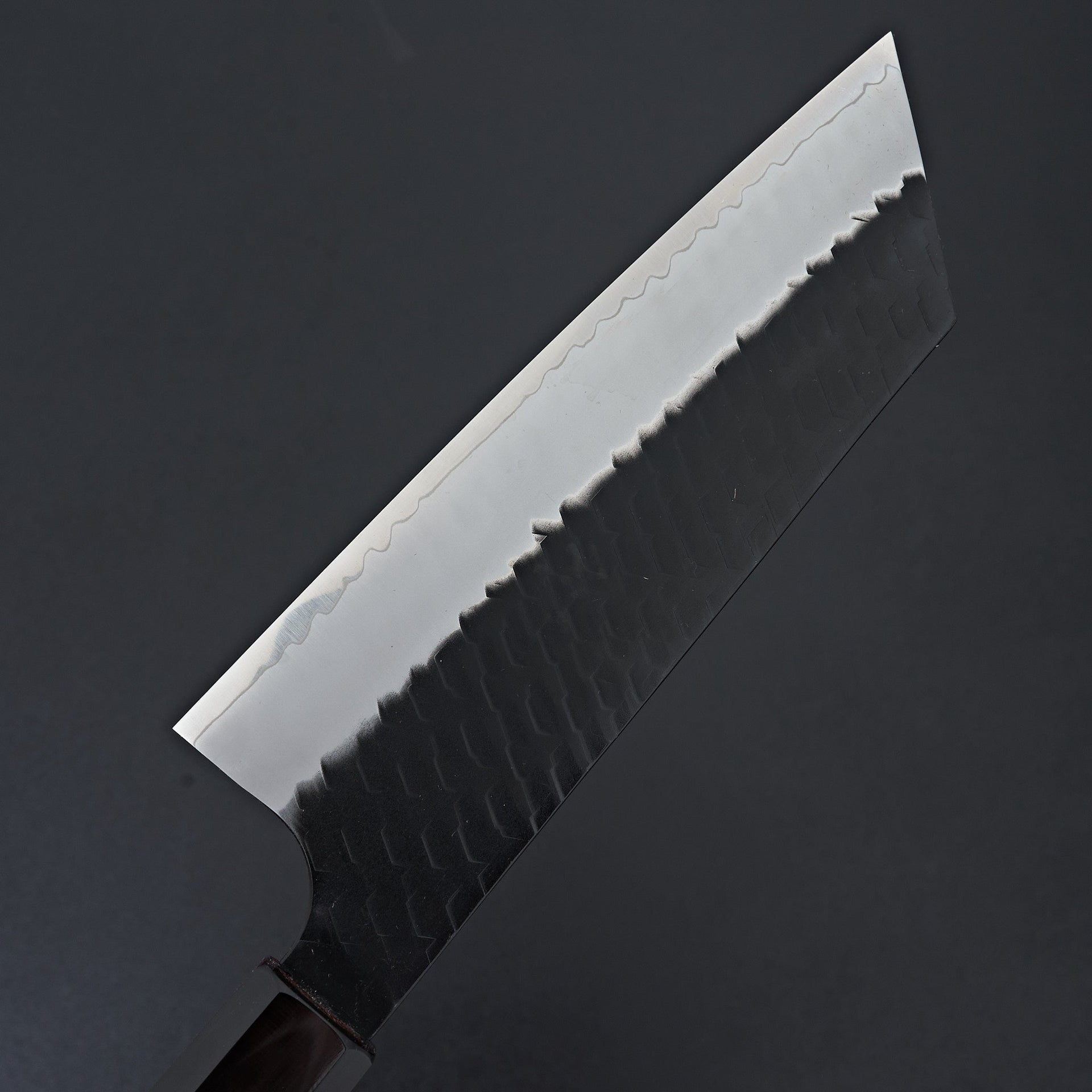 Nigara Hamono SG2 Kurouchi Tsuchime Kiritsuke Nakiri 180mm-Knife-Handk-Carbon Knife Co