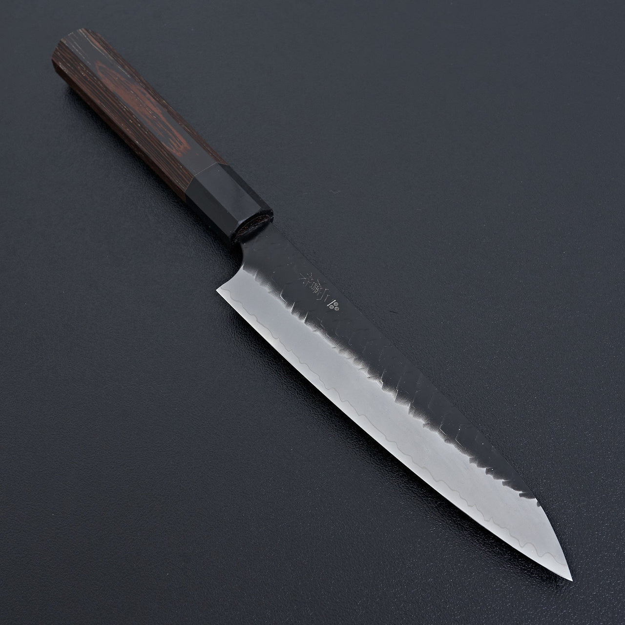 Nigara Hamono SG2 Kurouchi Tsuchime Petty 150mm-Knife-Handk-Carbon Knife Co