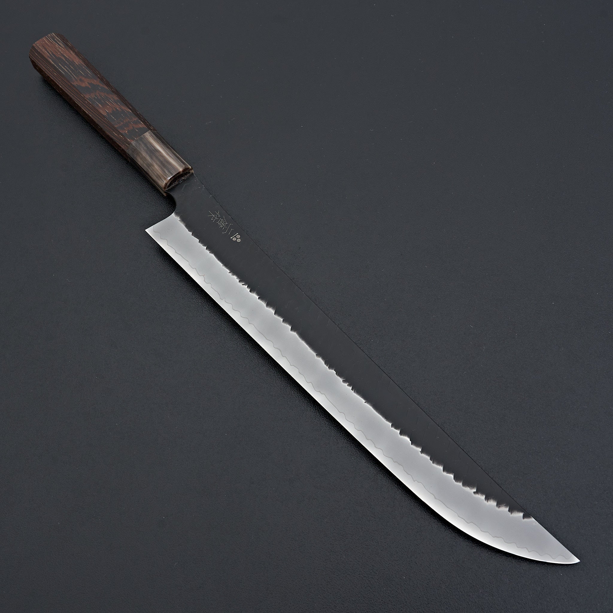 Nigara Hamono SG2 Kurouchi Tsuchime Sakimaru Sujihiki 270mm