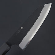 Nigara Hamono SG2 Kurouchi Tsuchime Santoku 180mm-Knife-Handk-Carbon Knife Co