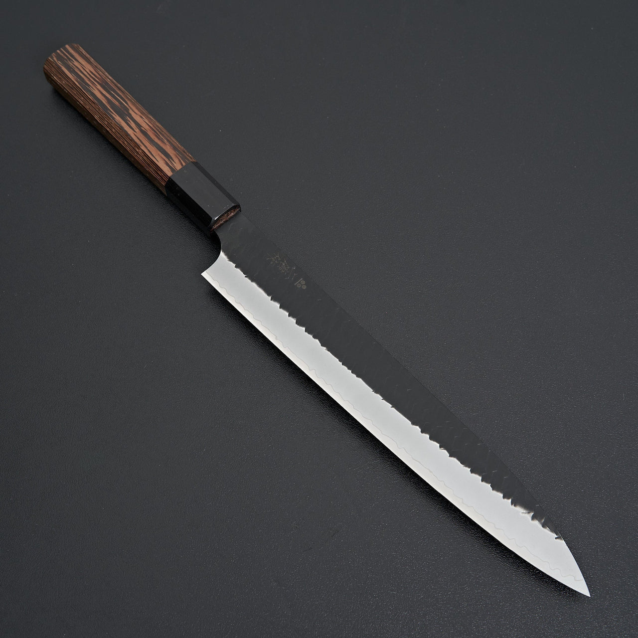 Nigara Hamono SG2 Kurouchi Tsuchime Sujihiki 240mm-Knife-Handk-Carbon Knife Co