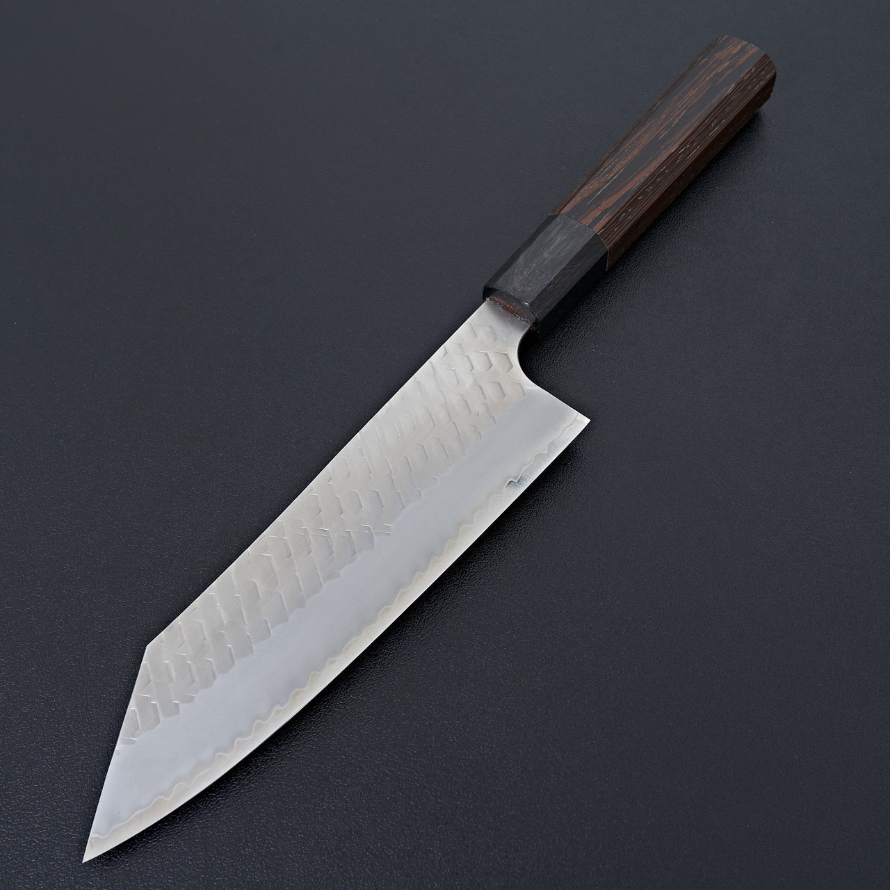 Nigara Hamono SG2 Migaki Tsuchime Bunka 180mm-Knife-Handk-Carbon Knife Co