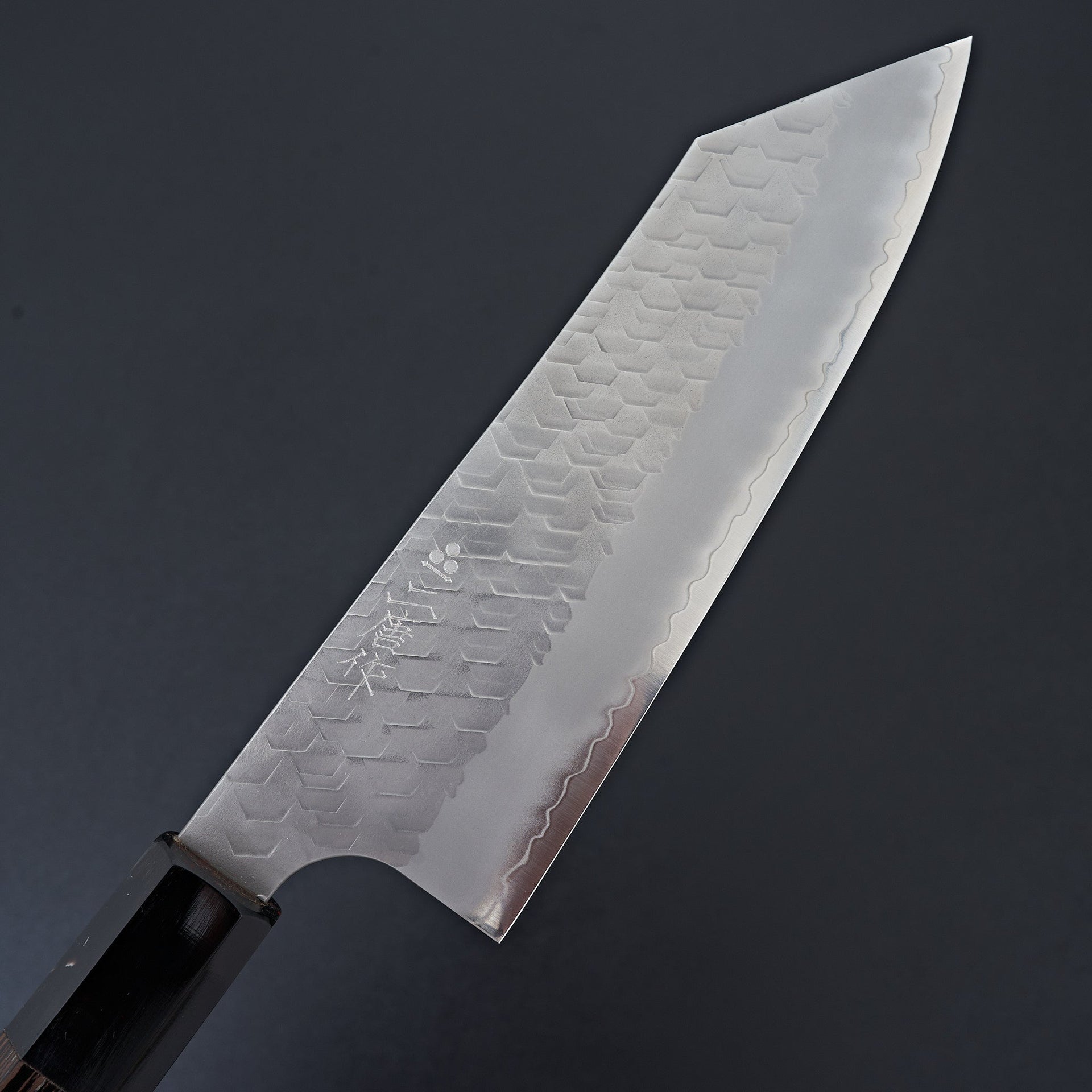 Nigara Hamono SG2 Migaki Tsuchime Bunka 180mm-Knife-Handk-Carbon Knife Co
