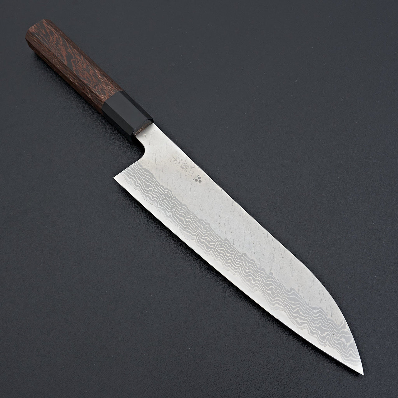Nigara Hamono VG10 Tsuchime Damascus Gyuto 210mm-Knife-Handk-Carbon Knife Co