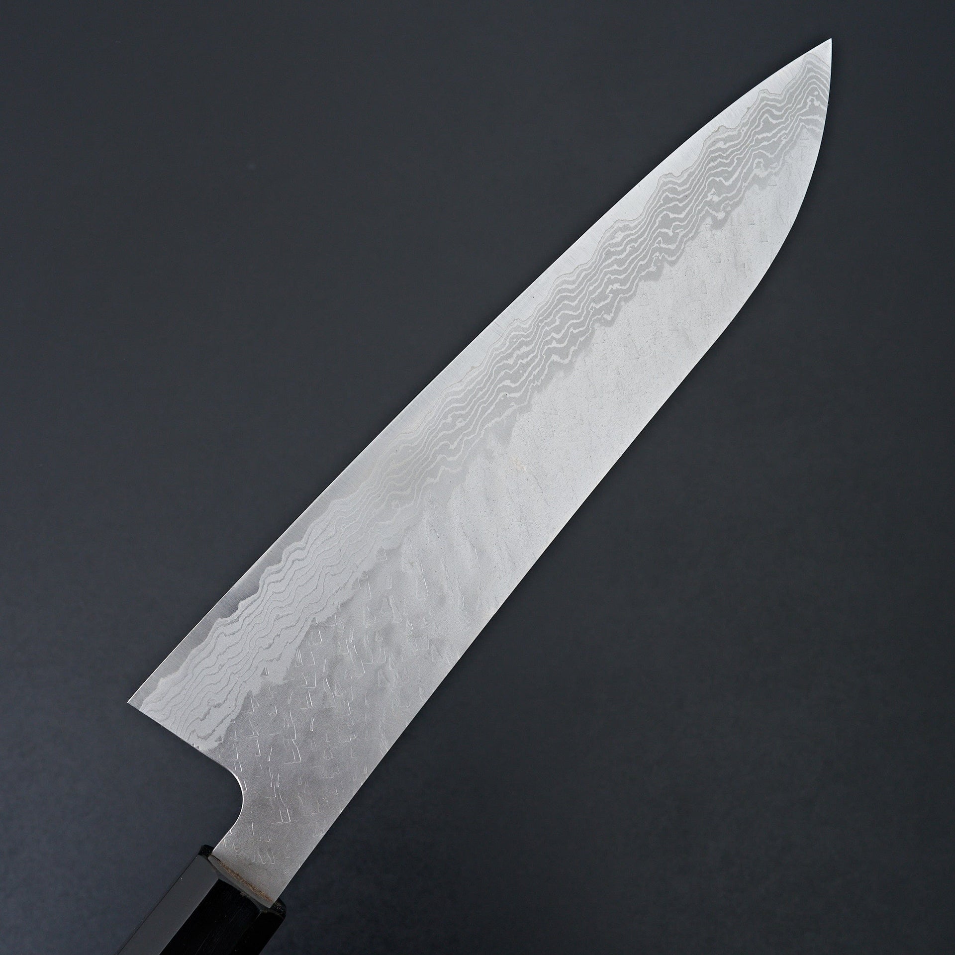 Nigara Hamono VG10 Tsuchime Damascus Gyuto 240mm-Knife-Handk-Carbon Knife Co