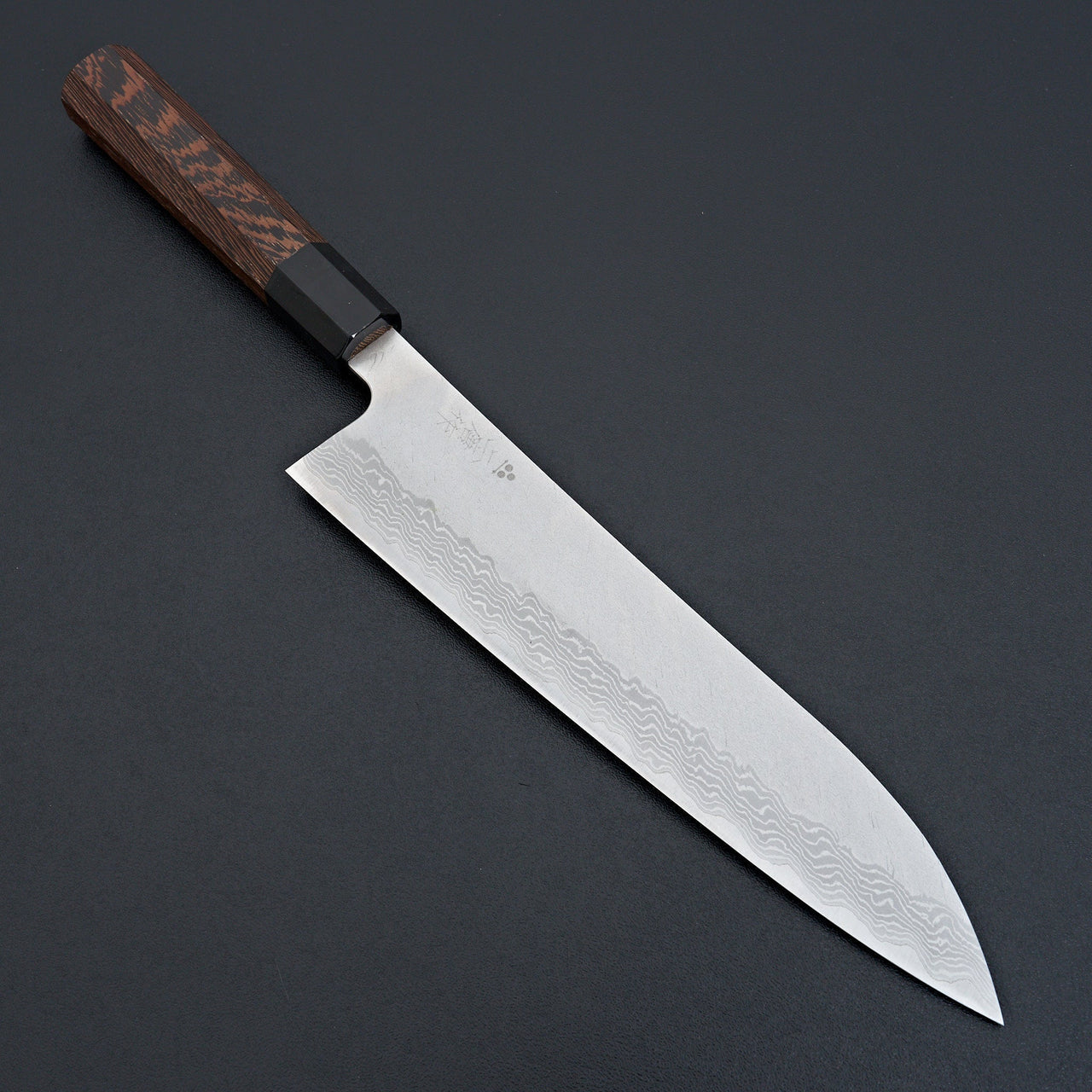 Nigara Hamono VG10 Tsuchime Damascus Gyuto 240mm-Knife-Handk-Carbon Knife Co