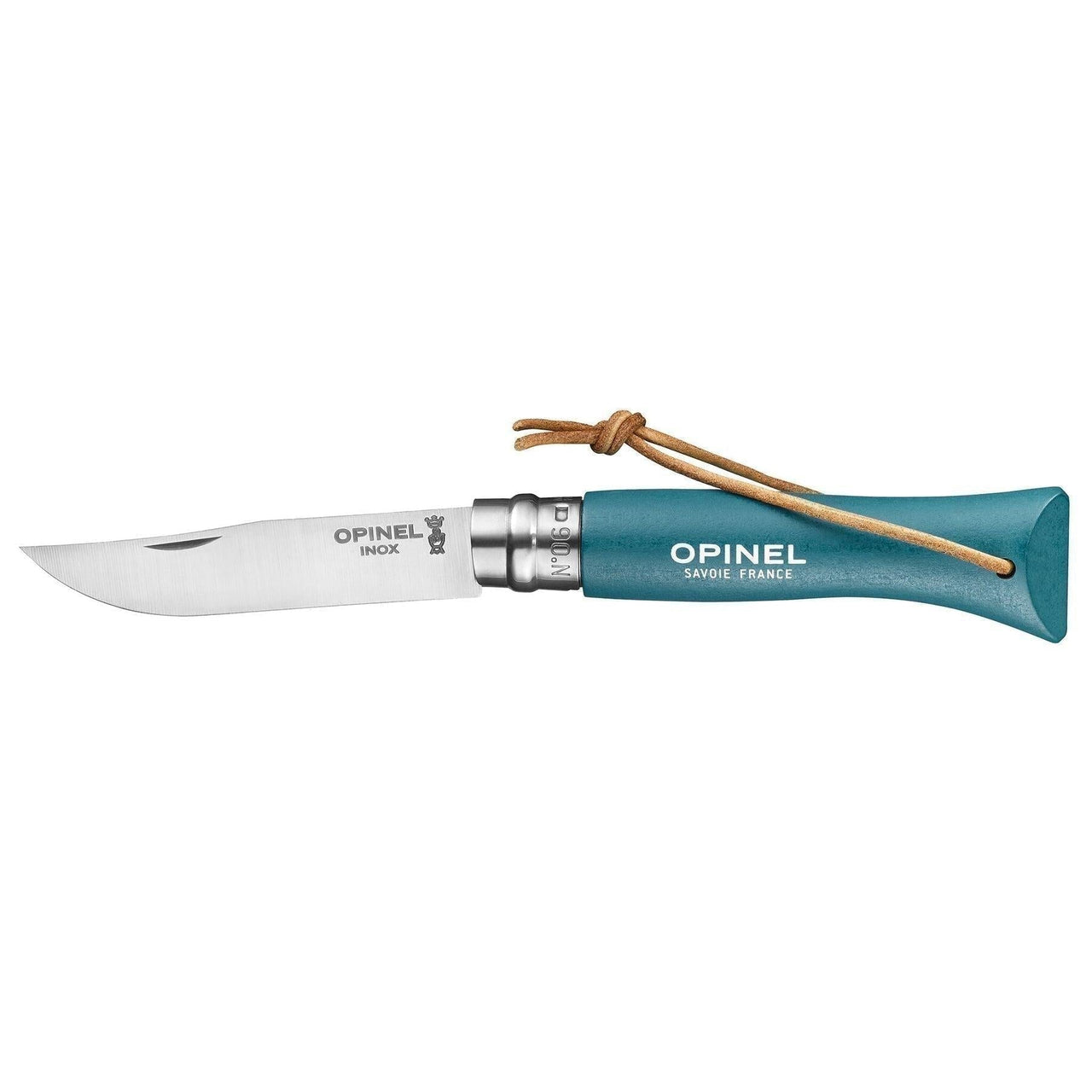 No.6 Colorama Turquoise-Knife-Opinel-Carbon Knife Co