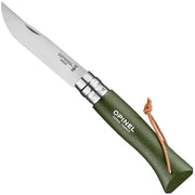 No.8 Colorama Forest Green-Knife-Opinel-Carbon Knife Co