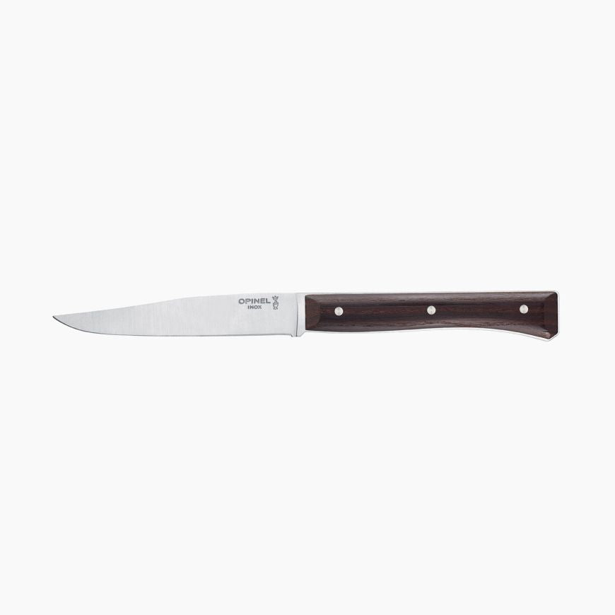 Opinel Facette Full-Tang Steak Knives - Dark Ash-Knife-Opinel-Carbon Knife Co
