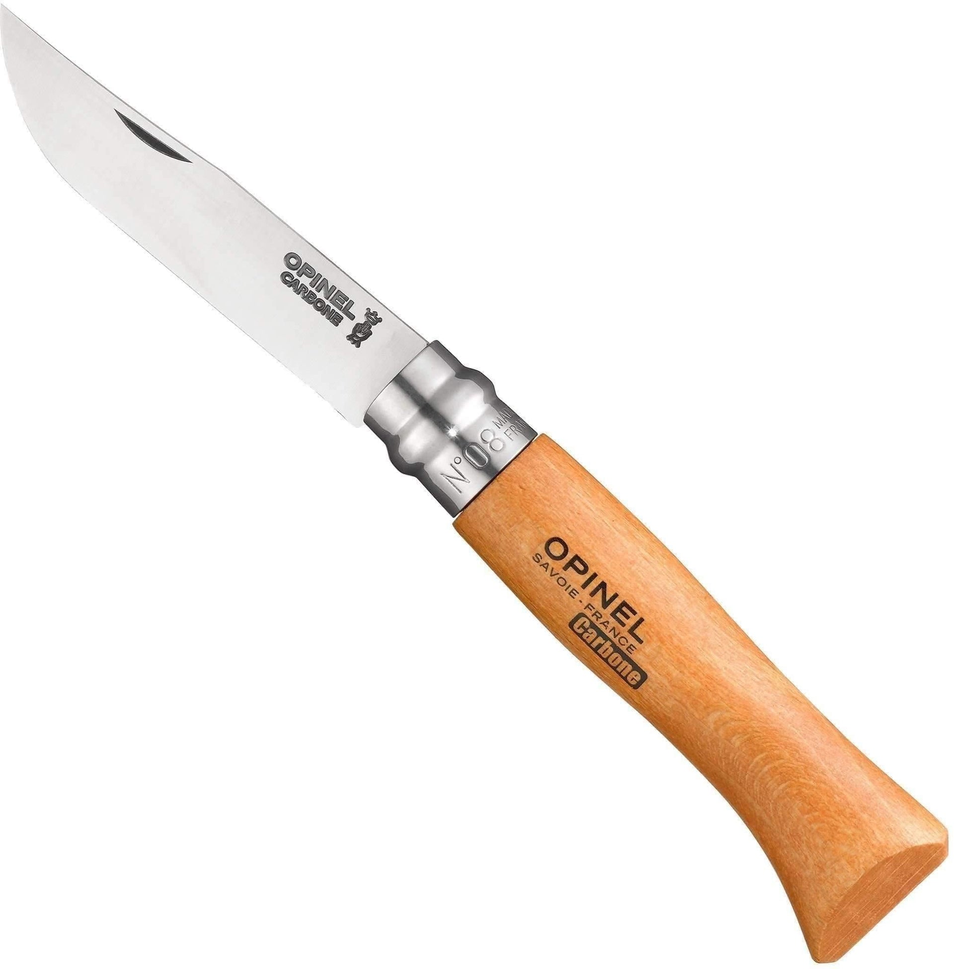 Opinel No.8 Carbon Folding Knife-Knife-Opinel-Carbon Knife Co