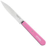 Opinel Serrated Paring-Knife-Opinel-Pink-Carbon Knife Co