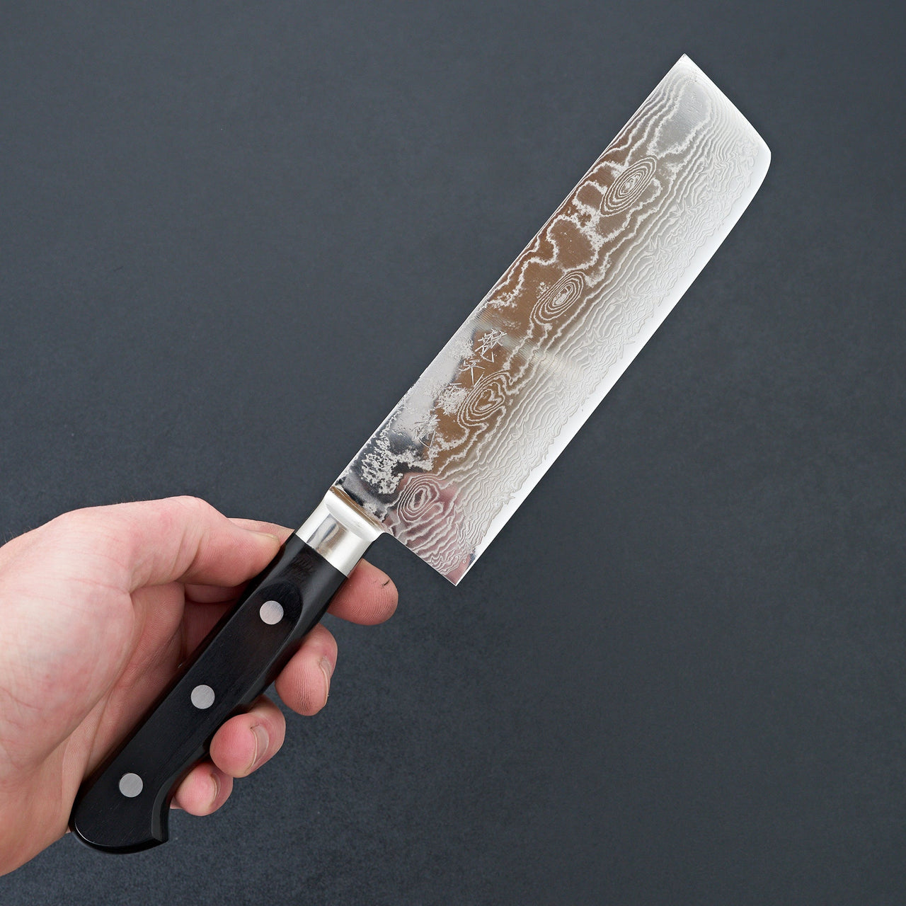 Ryusen Bonten Unryu Nakiri 165mm Western Handle-Knife-Ryusen-Carbon Knife Co