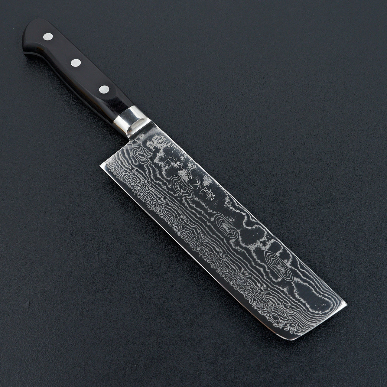 Ryusen Bonten Unryu Nakiri 165mm Western Handle-Knife-Ryusen-Carbon Knife Co