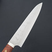 Saji SRS13 Diamond Tsuchime Gyuto 240mm Karin Handle-Knife-Takeshi Saji-Carbon Knife Co