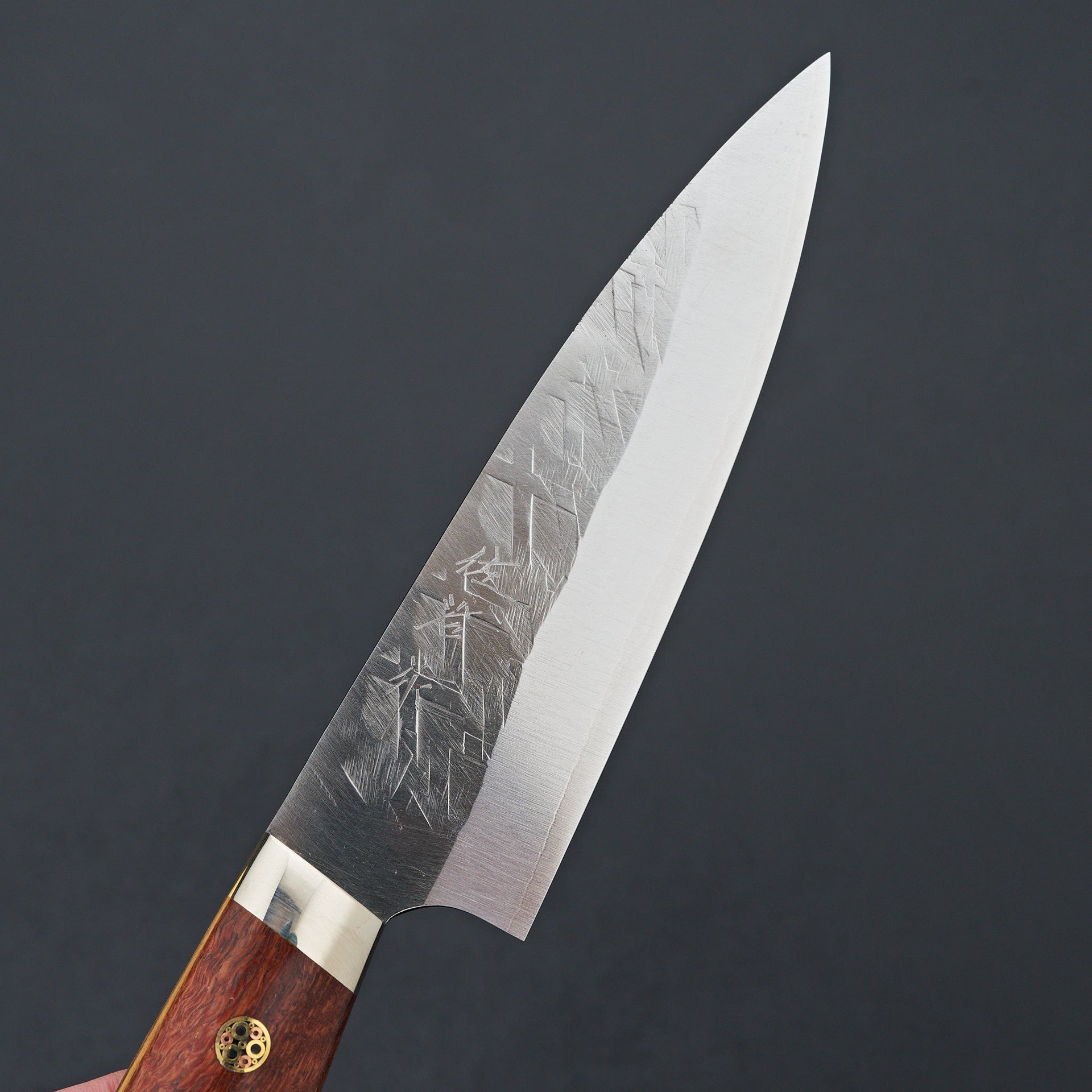 Saji SRS13 Diamond Tsuchime Petty 130 Karin Handle-Knife-Takeshi Saji-Carbon Knife Co