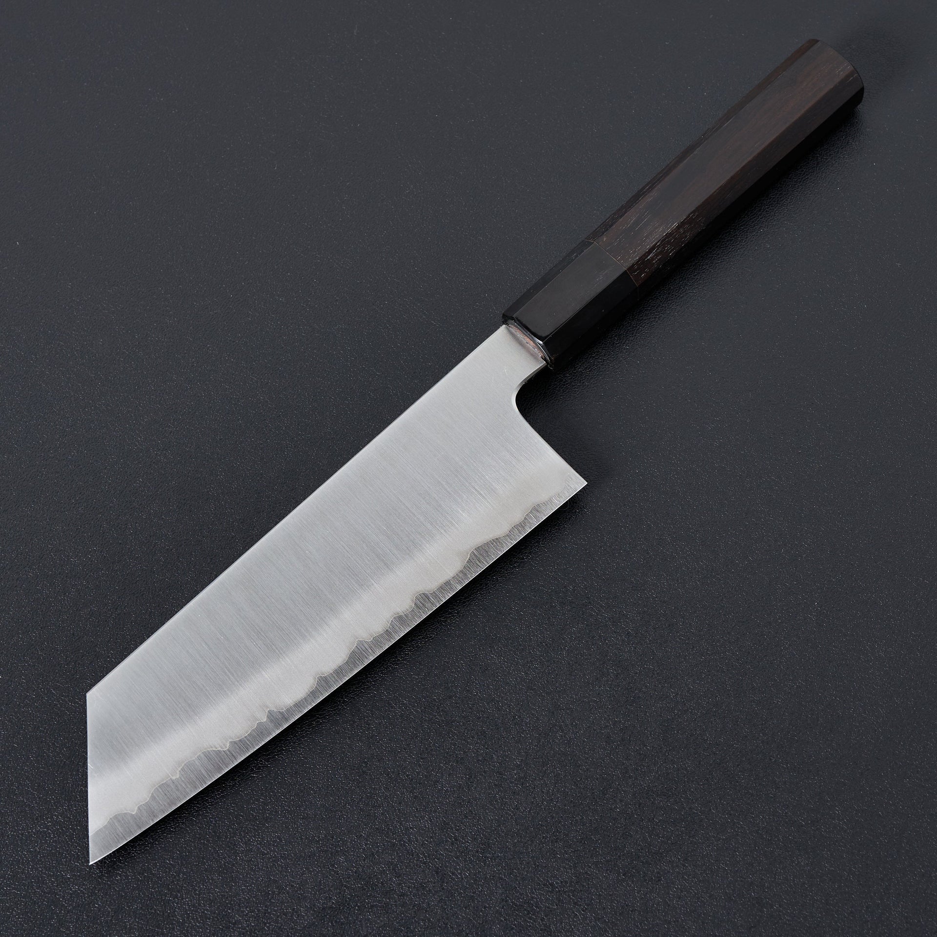 Sakai Kikumori Blue #1 Yugiri Kiritsuke Santoku 180mm-Knife-Sakai Kikumori-Carbon Knife Co