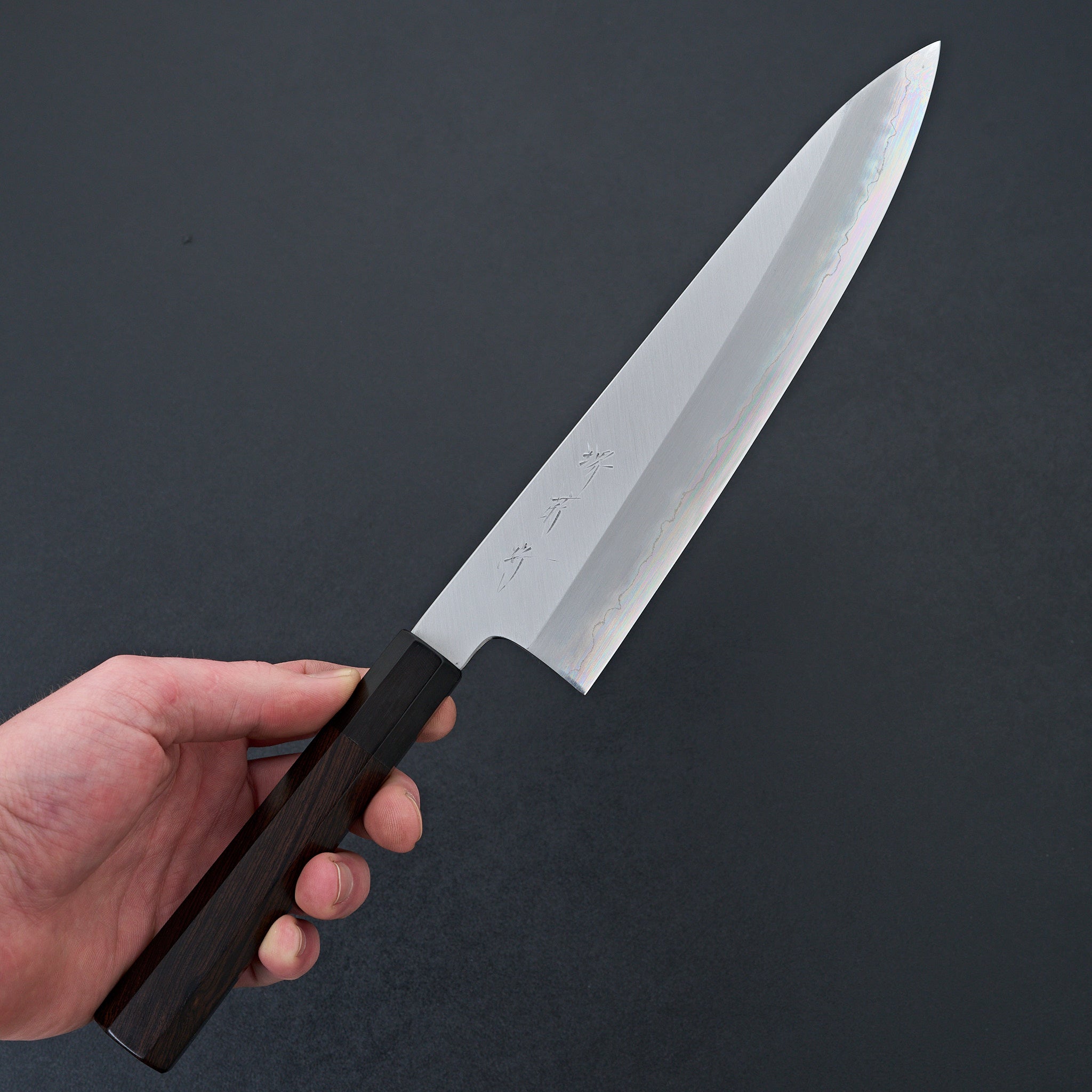 Chikami⭐️朧 Sakai Kikumori Blue Super Kasumi Gyuto 240mm