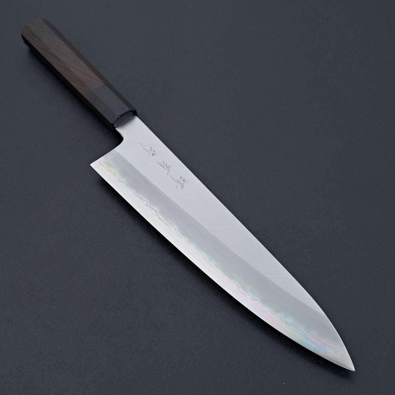 Sakai Kikumori Blue Super Kasumi Gyuto 240mm-Knife-Sakai Kikumori-Carbon Knife Co