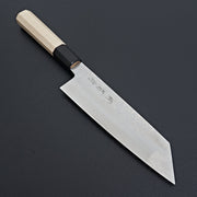 Sakai Kikumori Ginsan Damascus Kiritsuke Santoku 180mm-Knife-Sakai Kikumori-Carbon Knife Co