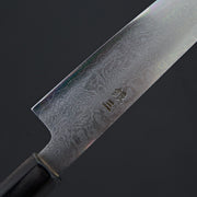 Sakai Kikumori Ginsan Damascus Petty 150mm-Knife-Sakai Kikumori-Carbon Knife Co