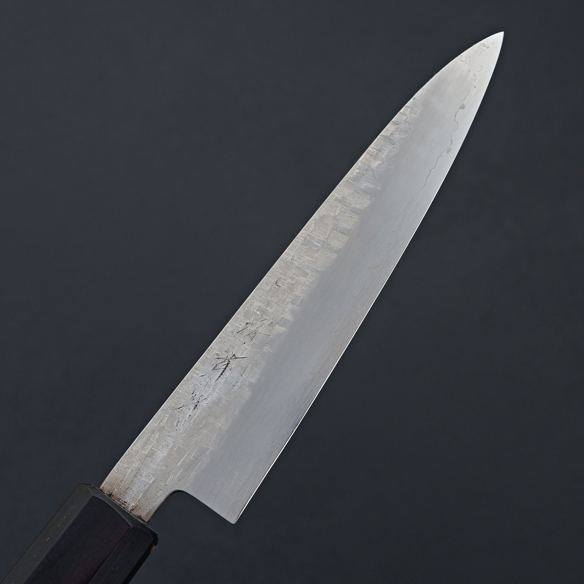 Sakai Kikumori Ginsan Tsuchime Petty 150mm-Knife-Sakai Kikumori-Carbon Knife Co