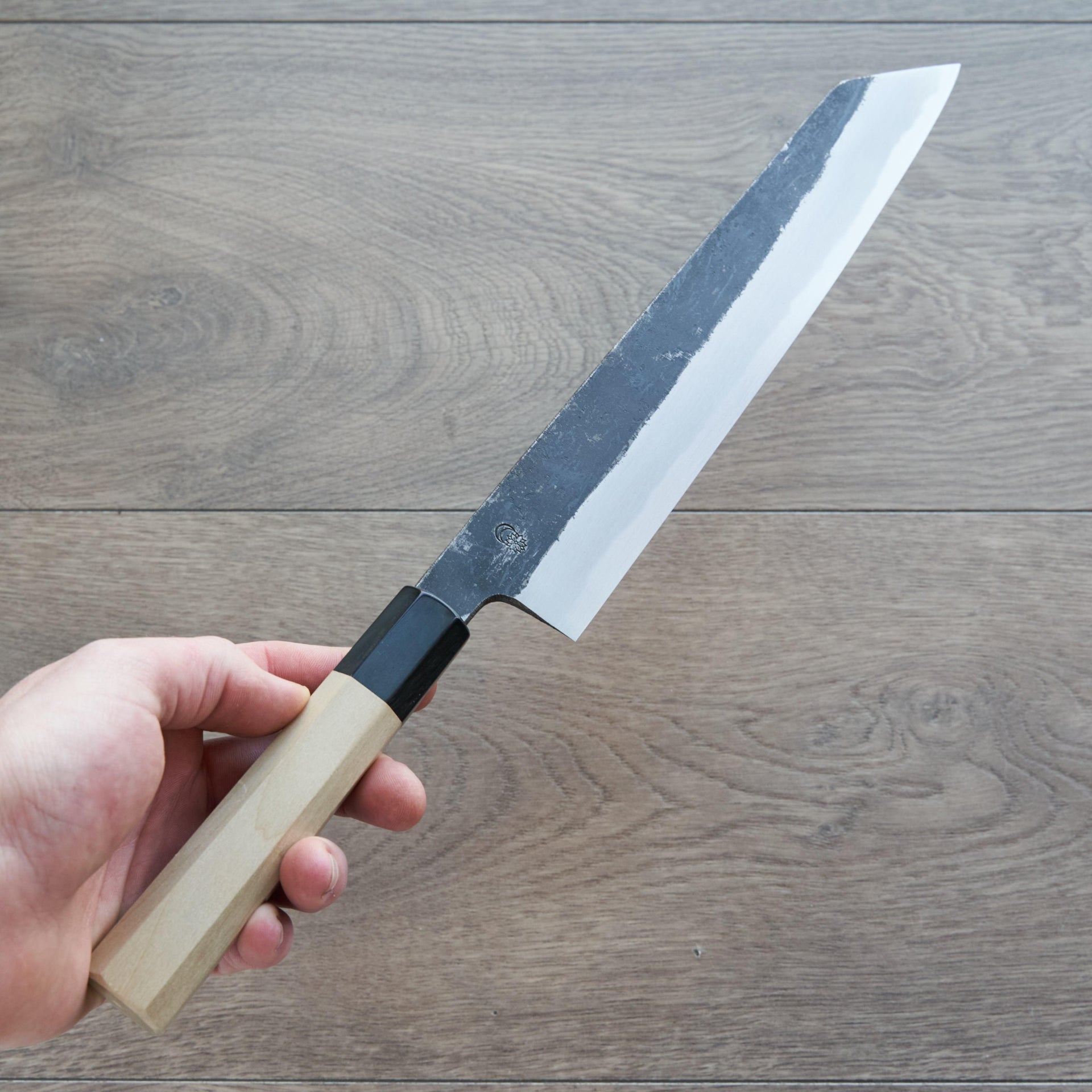 Sakai Kikumori Kikuzuki Kurouchi Kiritsuke Gyuto 270mm-Knife-Sakai Kikumori-Carbon Knife Co