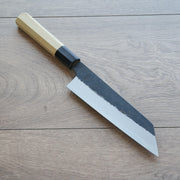 Sakai Kikumori Kikuzuki Kurouchi Kiritsuke Santoku 180mm-Knife-Sakai Kikumori-Carbon Knife Co