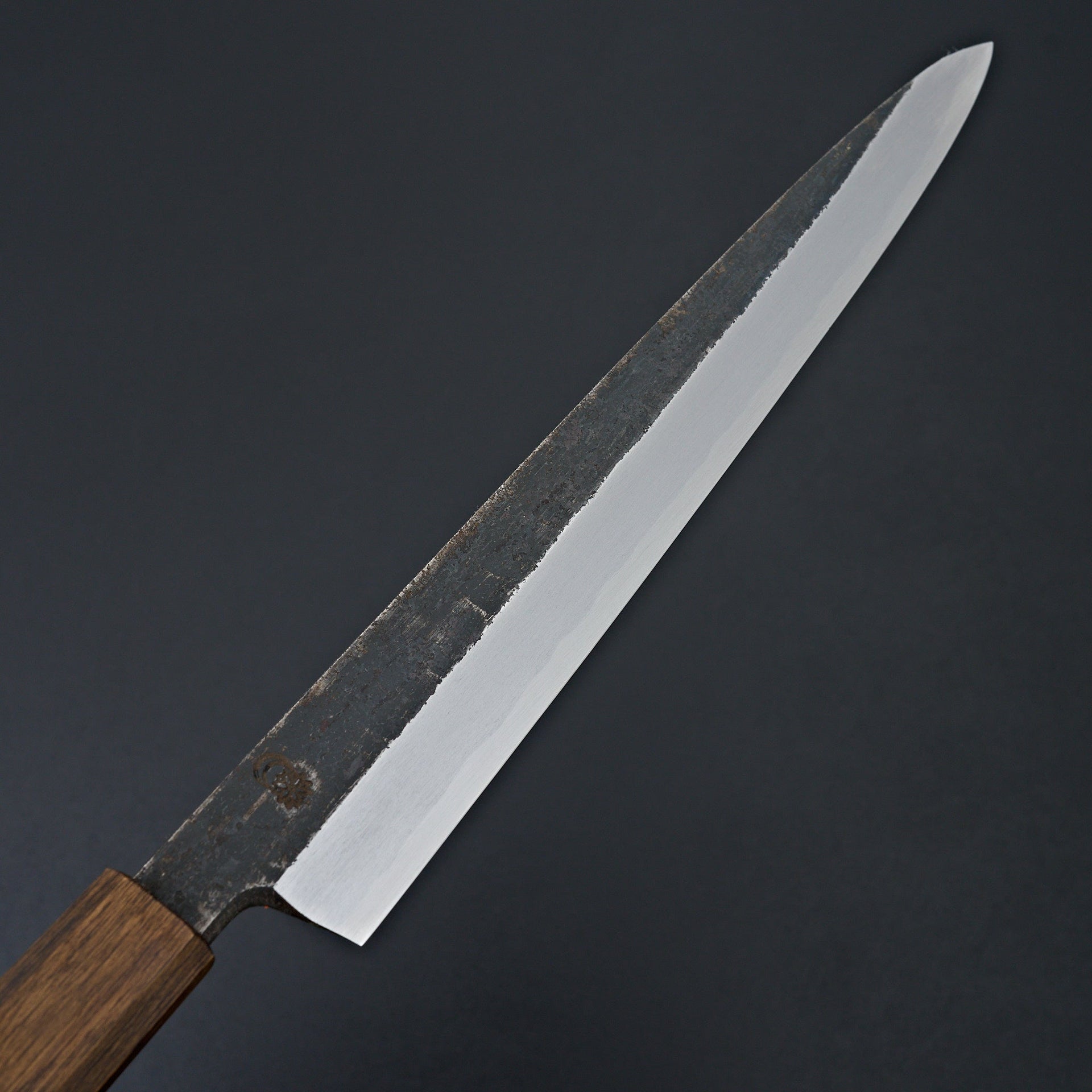 Sakai Kikumori Kikuzuki Kurouchi Yanagiba 300mm-Knife-Sakai Kikumori-Carbon Knife Co